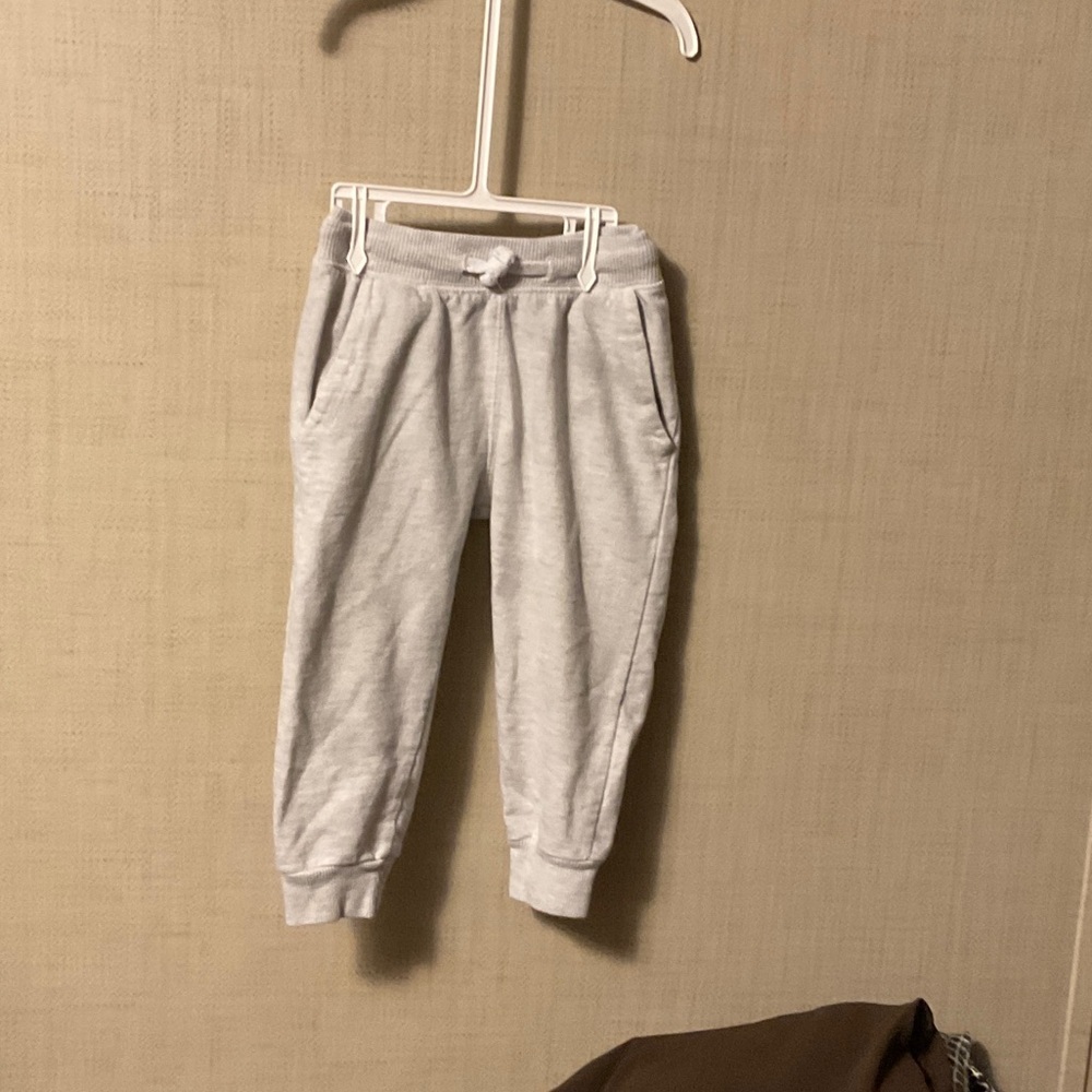 Kenneth Cole New York Light Gray Kids Joggers